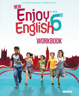 New enjoy english - anglais 6e - workbook - version papier