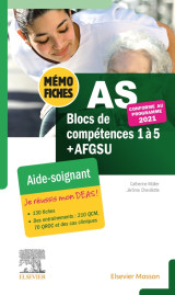 Mémo-fiches as - blocs de compétence 1 à 5 + afgsu