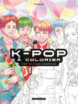 K-pop à colorier - pop culture coréenne