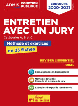 Entretien avec un jury - concours de catégories a, b et c - méthodes et exercices