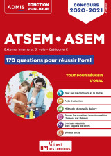 Concours atsem et asem - catégorie c - 170 questions pour réussir l'oral