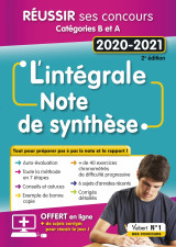 L'intégrale de la note de synthèse - catégories b et a