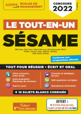 Le tout-en-un sésame - 18 sujets blancs - ecrits et oraux - tutos offerts