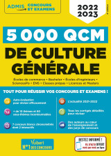 5000 qcm de culture générale + actu en ligne mois par mois