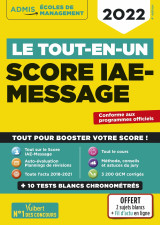 Le tout-en-un score iae-message - 12 tests blancs - fil d'actu offert