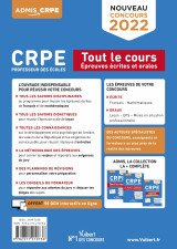 Crpe - concours professeur des écoles - tout le cours des épreuves écrites et orales