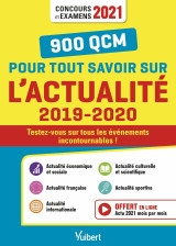 900 qcm pour tout savoir sur l'actualité 2019-2020