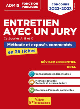 Entretien avec un jury - concours de catégories a, b et c - méthodes et exercices