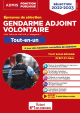 Epreuves de sélection gendarme adjoint volontaire 2022-2023 - catégorie c - tout-en-un