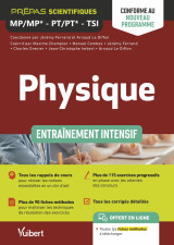 Physique mp-mp*, pt-pt*, tsi 2 - entraînement intensif - conforme au nouveau programme 2021