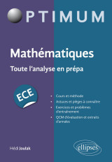 Mathématiques : toute l'analyse en prépa ece