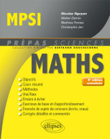 Mathématiques mpsi - 4e édition actualisée