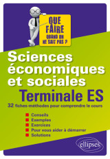 Sciences économiques et sociales - terminale es