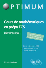 Cours de maths en prépa ecs 1re année