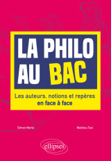 La philo au bac. les auteurs, notions et repères en face à face