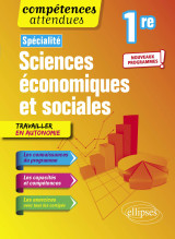 Spécialité sciences économiques et sociales - première - nouveaux programmes