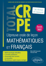 L’épreuve orale de leçon mathématiques et français