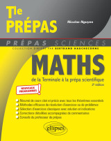 Mathématiques de la terminale à la prépa scientifique - nouveaux programmes