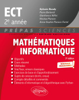 Mathématiques - informatique - prépas ect 2e année - programme 2022