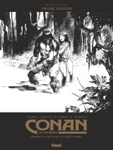 Conan le cimmérien - chimères de fer dans la clarté lunaire n&b