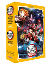 Coffret demon slayer t07 + roman jeunesse t03