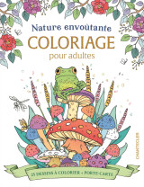 Nature envoûtante - coloriage pour adultes (avec boîte porte-carte)