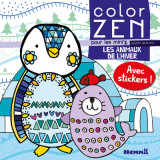 Color zen pour les mini'z - les animaux de l'hiver