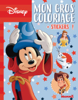 Disney - mon gros coloriage + stickers ! - mickey