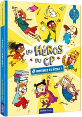 Les héros du cp - niveau 1 - 4 histoires à l'école !