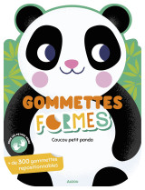 Gommettes formes - coucou petit panda