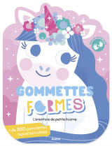 Gommettes formes - l'aventure de petite licorne