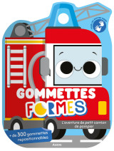 Gommettes formes - l'aventure de petit camion de pompier