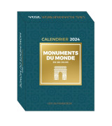 Grand calendrier almana'box monuments du monde en 365 jours 2024