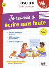 Je réussis à écrire sans faute