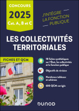 Les collectivités territoriales en fiches et qcm - 2025