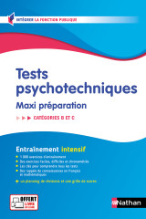 Tests psychotechniques - maxi préparation - concours de catégories b et c - n° 55