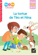 Téo et nina - premières lectures 100% déchiffrable - la tortue de téo et nina