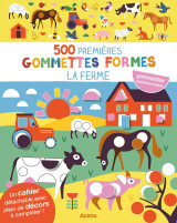 500 premières gommettes formes - ferme