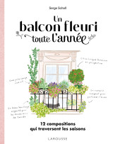 Un balcon fleuri toute l'année