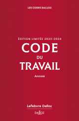 Code du travail, édition limitée 2023-2024 87ed - annoté