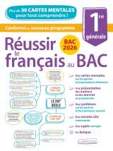 Réussir le français au bac en cartes mentales spécial bac 2026