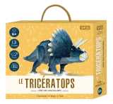 3d dinosaures. le tricératops