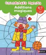 Additions magiques cp - coloriages malins