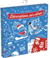 Pochette décorations noël sur vitres