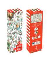 Puzzle géant à la recherche du père noël