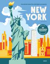 Mon grand carnet de coloriages au numéro - new york