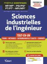 Sciences industrielles de l'ingénieur mp/mp* psi/psi* pt/pt* mpi/mpi*- tout-en-un - conforme au nouveau programme