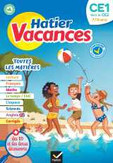 Cahier de vacances 2026 - hatier vacances - du ce1 vers le ce2 7/8 ans