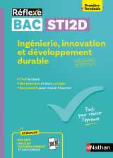 Ingénierie, innovation et développement durable - enseignement de spécialité 1re/tale sti2d