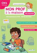 Mon prof à la maison - conjugaison cm1